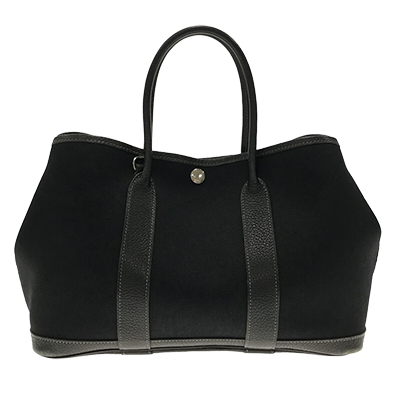 エルメス ガーデンパーティTPM 黒 トワルオフィシエ×ネゴンダ