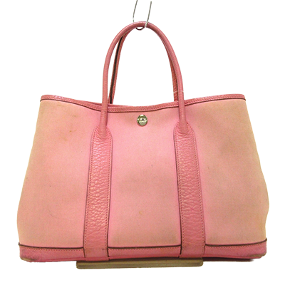 エルメス ガーデンパーティTPM ピンク ブッフル×トワルオフィシエ