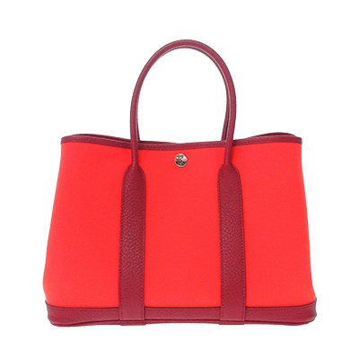 エルメス ガーデンパーティTPM オレンジポピー×ルージュ トワルオフィシエ×ヴァッシュ カントリー