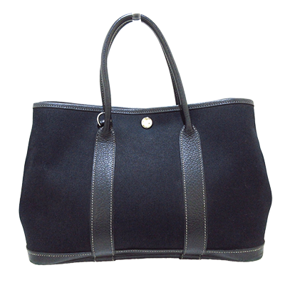 エルメス ガーデンパーティTPM 黒 トワルオフィシエ×レザー