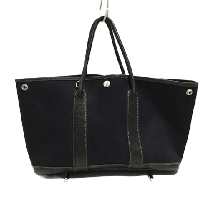 エルメス ガーデンパーティTPM 黒 トワルオフィシエ×レザー