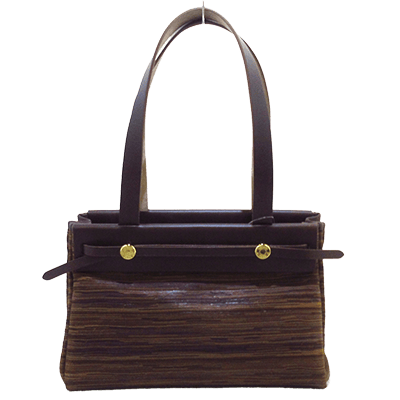 エルメス エールバッグカバスPM ダークブラウン ボックスカーフ×ヴィブラート