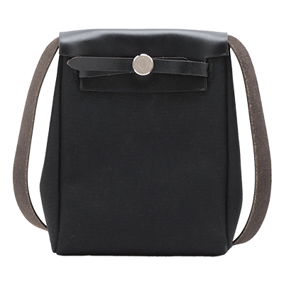 エルメス エールバッグTPM トワルオフィシエ×ヴァッシュハンター ブラック シルバー