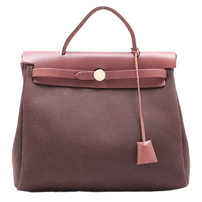 エルメス エールバッグPM トワルアッシュ ゴールド