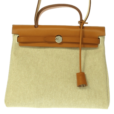 エルメス エールバッグPM ベージュ×ナチュラルサブレ トワルアッシュ×ボックスカーフ 型番：034409CK