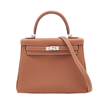 エルメス ケリー25 トゴ ゴールド シルバー