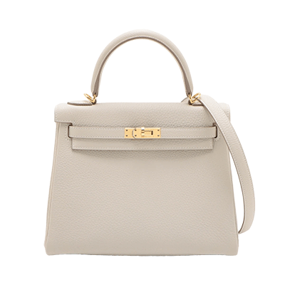 エルメス ケリー25 トゴ クレ ゴールド