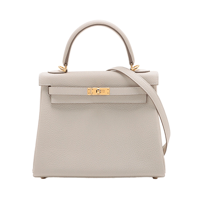 エルメス ケリー25 トゴ クレ ゴールド