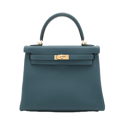 エルメス ケリー25 トゴ エトゥープ シルバー