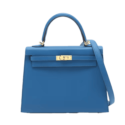 エルメス ケリー25 トゴ マッシュルーム シルバー
