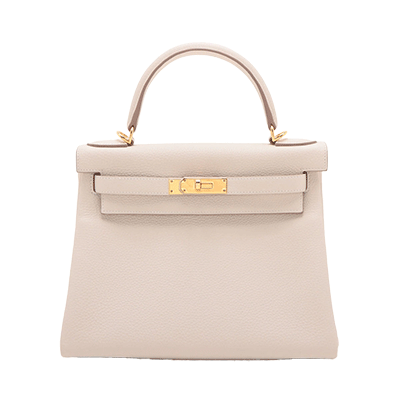 エルメス ケリー28 トゴ クレ ゴールド