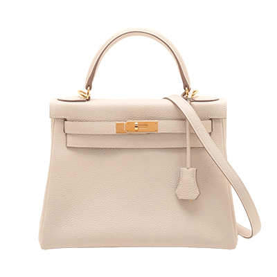 エルメス ケリー28 トゴ クレ ゴールド