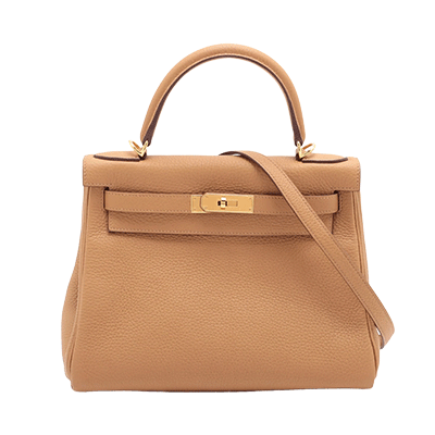 エルメス ケリー28 トゴ チャイ ゴールド
