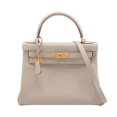 エルメス ケリー28 トゴ ベトン ゴールド