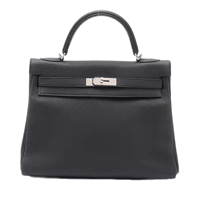 エルメス ケリー32 トゴ ブラック シルバー