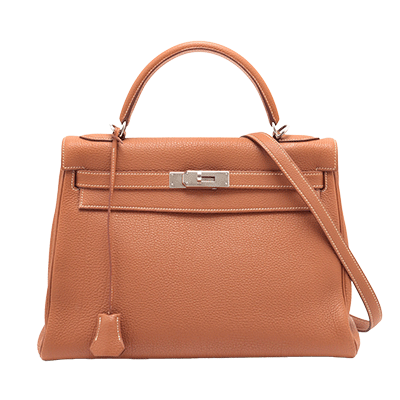 エルメス ケリー32 トゴ ゴールド シルバー