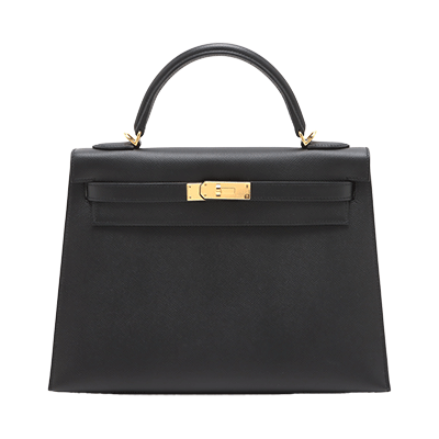 エルメス ケリー32 トリヨンクレマンス パールグレー シルバー