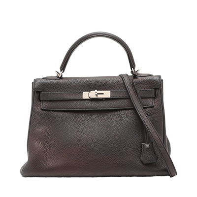エルメス ケリー32 トゴ ブラック ゴールド