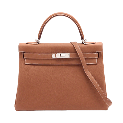 エルメス ケリー32 トゴ ゴールド シルバー