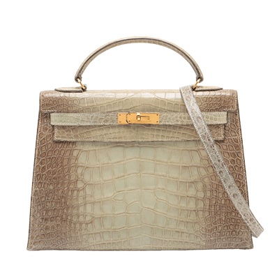 エルメス ケリー32 アリゲーター ヒマラヤ ゴールド