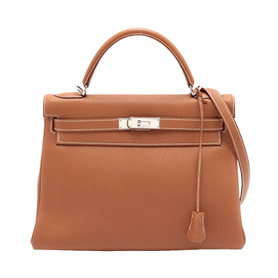 エルメス ケリー32 トゴ ゴールド シルバー