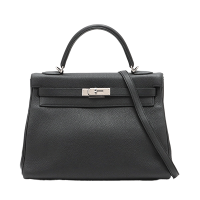 エルメス ケリー32 トゴ ブラック シルバー