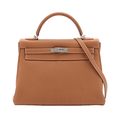 エルメス ケリー32 トゴ ゴールド シルバー