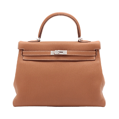 エルメス ケリー35 トゴ ゴールド シルバー