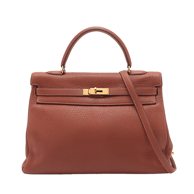 エルメス ケリー35 トゴ ノアゼット ゴールド