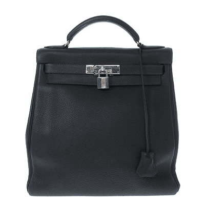 エルメス ケリーアドGM ネイビー トゴ の