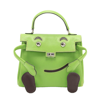 エルメス ケリードール ヴォーガリバー アップルグリーン