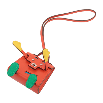 エルメス ケリードール チャーム タデラクト レッド