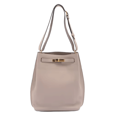 エルメス ソーケリー22 トリヨンクレマンス トゥルティエールグレー ゴールド