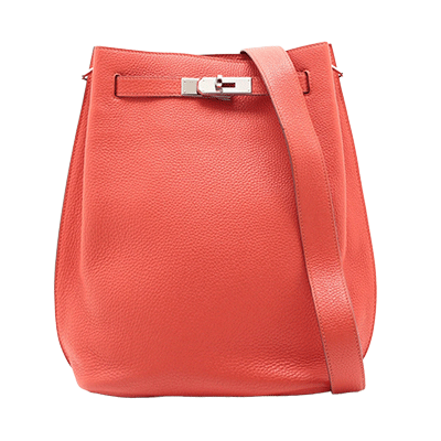 エルメス ソーケリー22 トゴ カプシーヌ シルバー