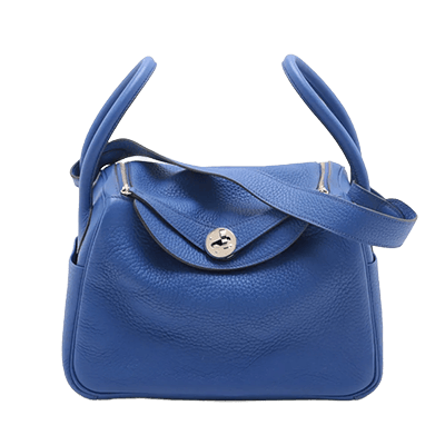 エルメス リンディ26 トリヨンクレマンス ブルーエレクトリック シルバー