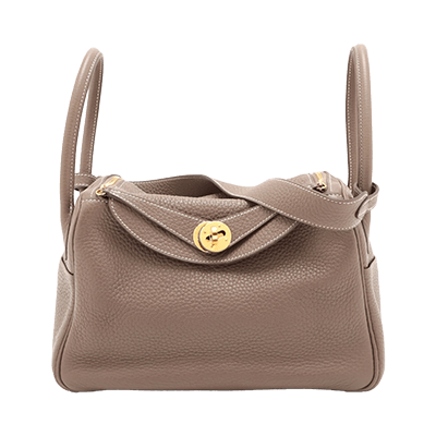 エルメス リンディ26 トリヨンクレマンス エトゥープ ゴールド