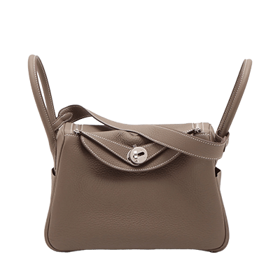 エルメス リンディ26 トリヨンクレマンス エトゥープ シルバー