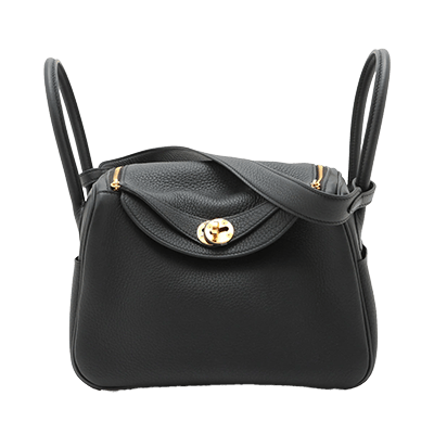 エルメス リンディ26 トリヨンクレマンス ブラック ゴールド