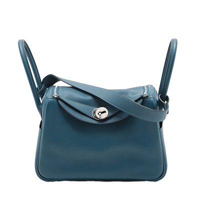 エルメス リンディ26 ヴェルソ スイフト ディープブルー×ヴェールボスフォール