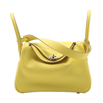 エルメス リンディ26 エバーカラー ライム シルバー