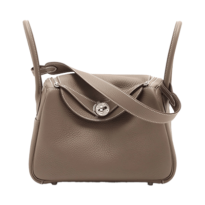 エルメス リンディ26 トリヨンクレマンス エトゥープ シルバー