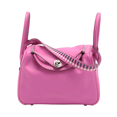 エルメス リンディ26 トレサージュ スイフト マグノリア×ブルーサフィール×クレ シルバー