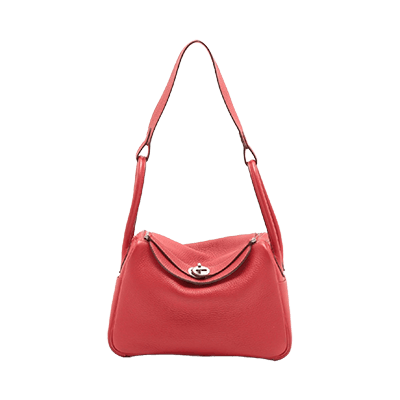 エルメス リンディ26 トリヨンクレマンス ルージュカザック×ローズジャイプール シルバー