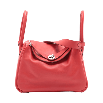 エルメス リンディ26 ヴォースイフト ルージュカザック シルバー