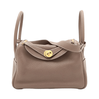 エルメス リンディ26 エバーカラー ブルーザンジバル シルバー