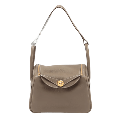 エルメス リンディ26 トリヨンクレマンス エトゥープ ゴールド