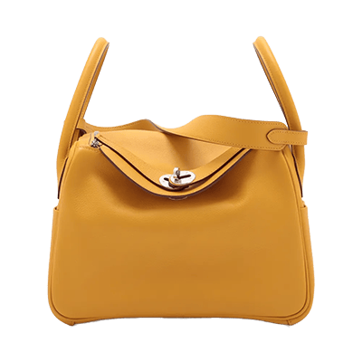 エルメス リンディ26 トリヨンクレマンス ハンドバッグ ブラック ゴールド