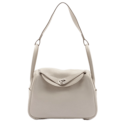 エルメス リンディ26 トリヨンクレマンス ベトン シルバー