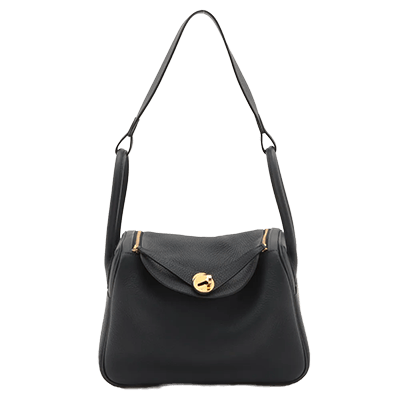 エルメス リンディ26 トリヨンクレマンス ブルーニュイ ゴールド