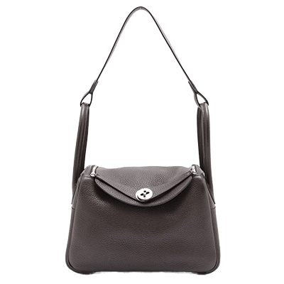 エルメス リンディ26 トリヨンクレマンス ショコラ シルバー